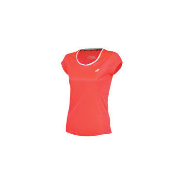 T-Shirt BABOLAT Homme Core Flag Club Tee Men Rouge Fluo PE 2018