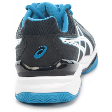 Chaussures ASICS Homme Gel-Resolution 6 Noir / Blanc / Bleu Clay AH 2016