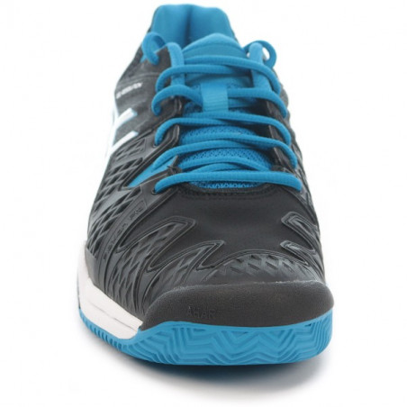 Chaussures ASICS Homme Gel-Resolution 6 Noir / Blanc / Bleu Clay AH 2016