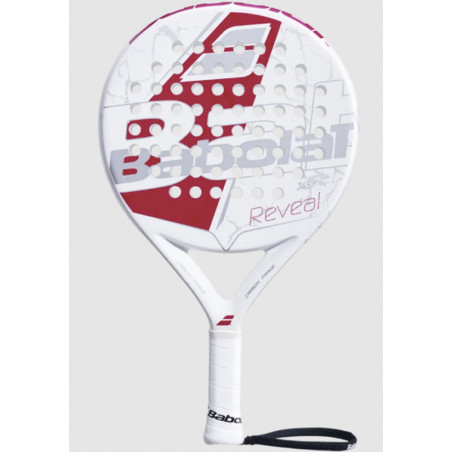 Raquette Padel BABOLAT REVEAL Blanc / Rose 2022