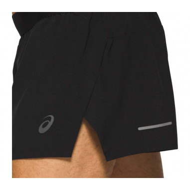 Short Running ASICS Homme Road Split short noir...