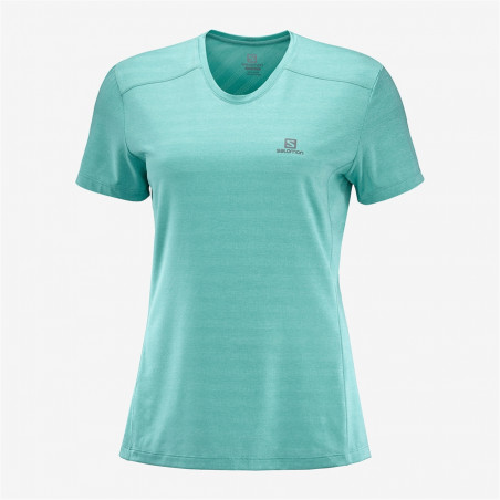 T-Shirt Running SALOMON Femme XA Tee W Vert PE 2020