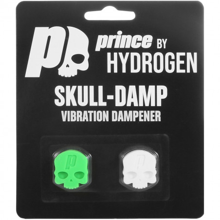 Antivibrateur PRINCE BY HYDROGEN SKULL-DAMP Damp Vert / Blanc