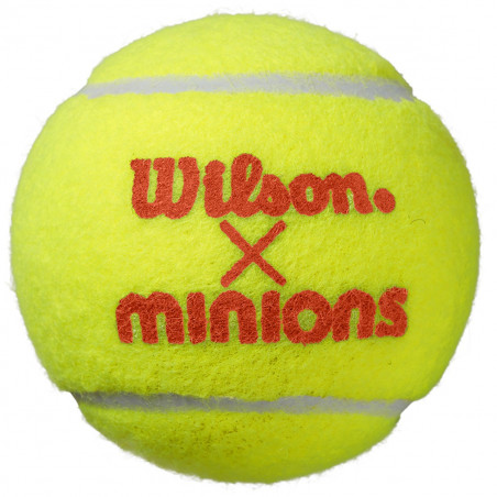 Sachet de 3 balles WILSON MINIONS STAGE 3 PE 2021