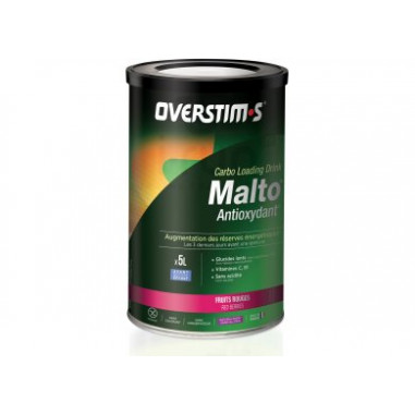 Boisson Energétique OVERSTIM Malto Antioxydant Fruits rouges 500 g