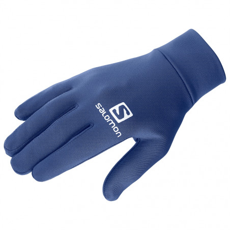 Gants SALOMON AGILE Warm Glove Bleu AH 2018