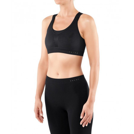 Brassière FALKE Femme MADISON MEDIUM Support Noire 