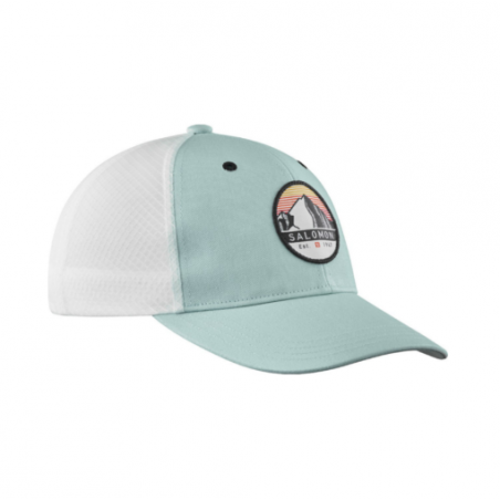 Casquette SALOMON CAP TRUCKER FLAT Vert Anis PE 2021