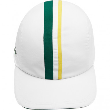 Casquette LACOSTE SPORT Blanc / Vert / Jaune AH...
