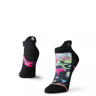 Chaussettes STANCE Femme Athena Tab W Noir / Rose AH 2019