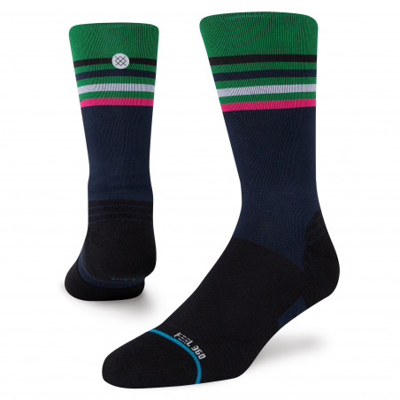 Chaussettes STANCE Homme REBUILD Bleu / Vert/ Noir  AH 2021