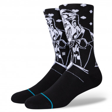 Chaussettes STANCE Homme THE JOKER Noir / Blanc 2022
