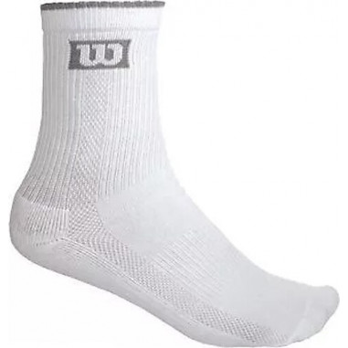 Chaussette WILSON Junior Crew Blanc / Rose / Gris / Rouge