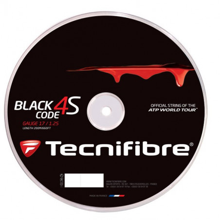 Bobine TECNIFIBRE Black Code 4S 1.25mm (200 m)