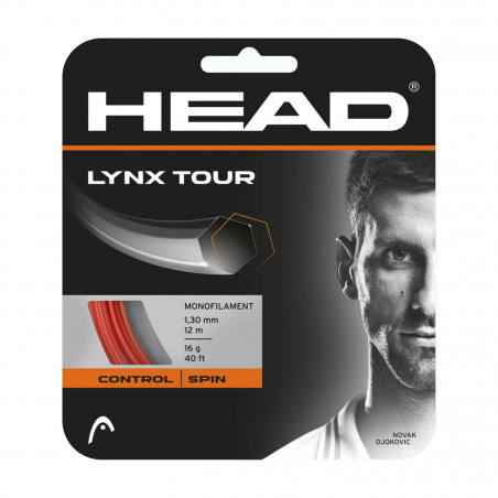 Cordage HEAD LYNX TOUR Orange 1.30mm (12 m) 
