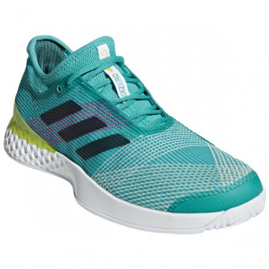 Chaussures ADIDAS Homme Adizero Ubersonic 3.0 Vert / Jaune IN20