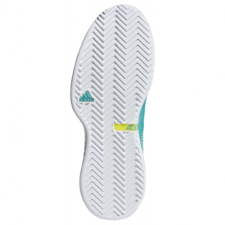 Chaussures ADIDAS Homme Adizero Ubersonic 3.0 Vert / Jaune AH 2018