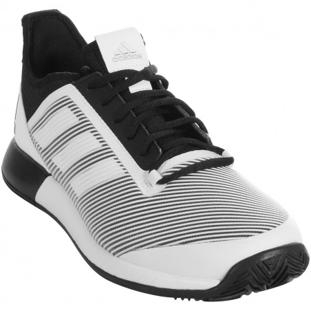Chaussures ADIDAS Homme Defiant Bounce Terre Battue 2 Blanc / Noir PE 2020