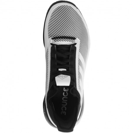 Chaussures ADIDAS Homme Defiant Bounce Terre Battue 2 Blanc / Noir PE 2020