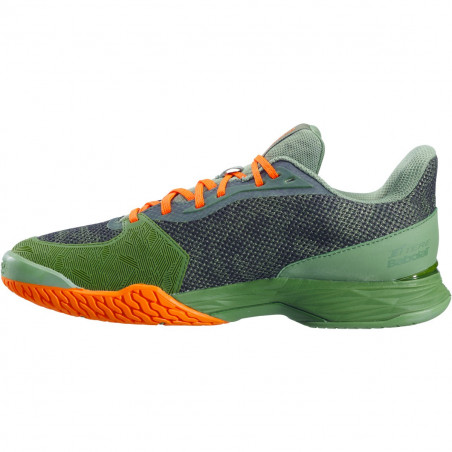 Chaussures BABOLAT Homme Jet Tere All Court Kaki / Orange AH 2020
