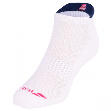 Chaussettes BABOLAT Femme Invisible x2 Blanc /...