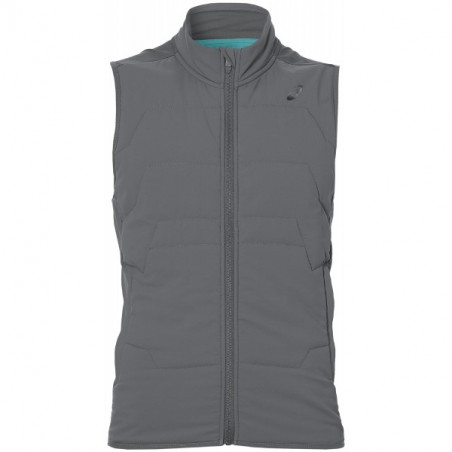 Veste ASICS Homme Sans Manche Gris AH 2017