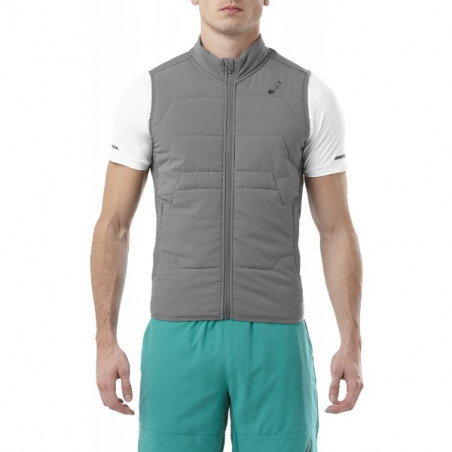 Veste ASICS Homme Sans Manche Gris AH 2017