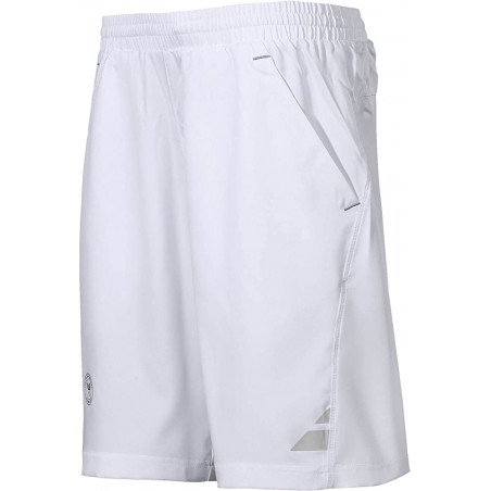 Short BABOLAT Garçon XL PERF Blanc WIMBLEDON 
