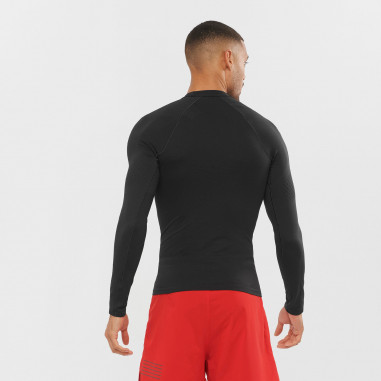 T-Shirt SALOMON EXO MOTION LS TEE Noir AH 2021