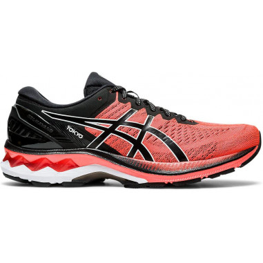 Chaussures Running ASICS Homme GEL-KAYANO 27 TOKYO Orange / Noir AH 2020