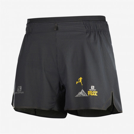 Short Running SALOMON Homme SENSE AERO 4 SHORT Noir / Blanc PE 2021