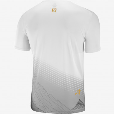 T-Shirt Running SALOMON Homme SENSE TEE Blanc /...