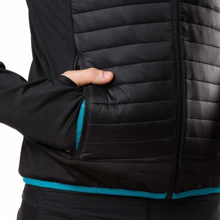 Veste Doudoune Running RAIDLIGHT Homme Hybrid Jacket Noir AH 2019