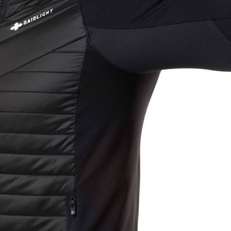 Veste Doudoune Running RAIDLIGHT Homme Hybrid Jacket Noir AH 2019