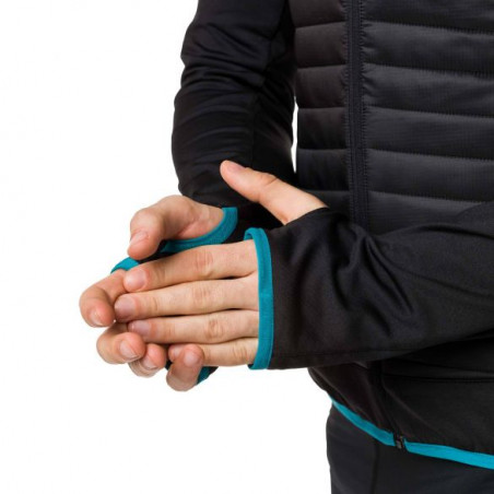 Veste Doudoune Running RAIDLIGHT Homme Hybrid Jacket Noir AH 2019