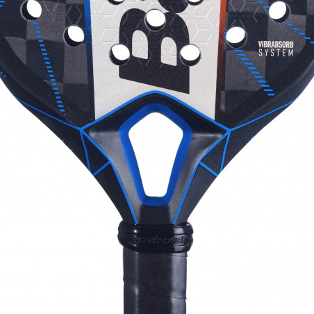 Raquette Padel BABOLAT AIR VIPER Noir / Bleu / Rouge (355 g) 2020