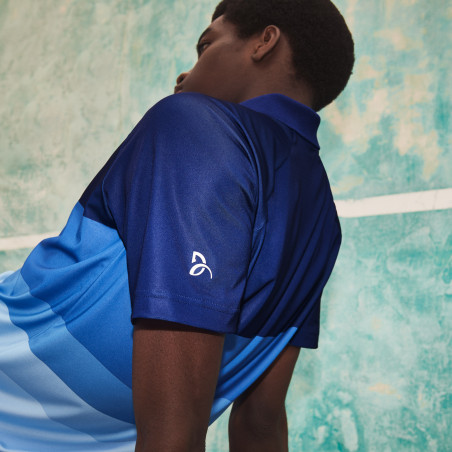 Polo LACOSTE Homme SPORT DJOKOVIC NEW YORK Bleu AH 2021