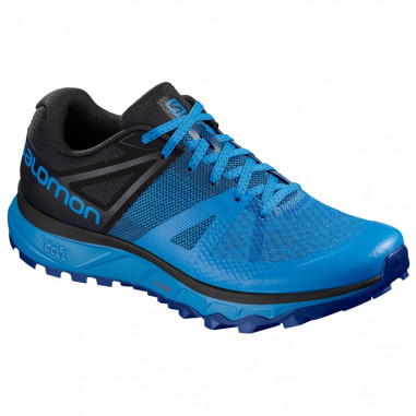 Chaussures Running SALOMON Homme TRAILSTER Bleu / Noire PE 2019