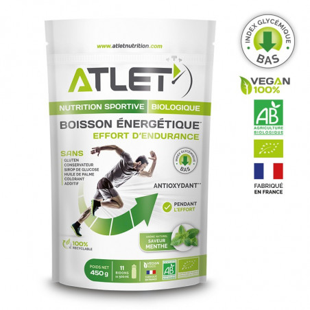 Boisson ATLET Energétique Menthe 450g