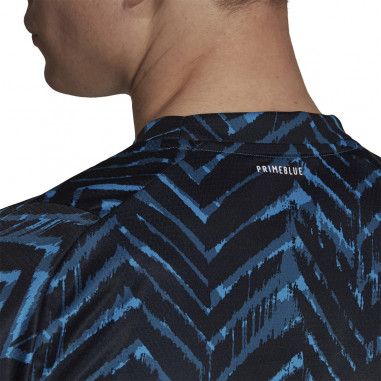 T-Shirt ADIDAS Homme FLIFT TEE PB Bleu / Noir...