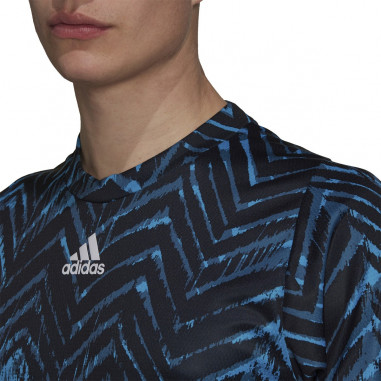 T-Shirt ADIDAS Homme FLIFT TEE PB Bleu / Noir...