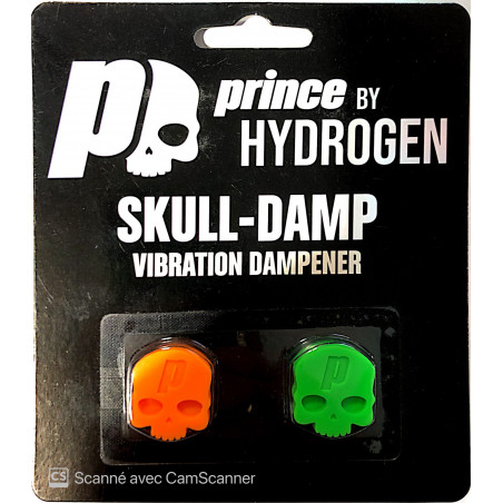 Antivibrateur PRINCE BY HYDROGEN SKULL-DAMP Damp Orange / Vert