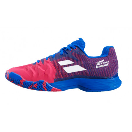Chaussures BABOLAT Homme JET MACH II Rouge / Bleu AH 2020