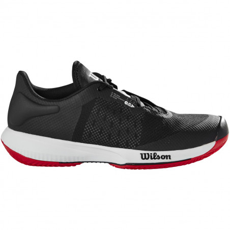 Chaussures WILSON Homme KAOS SWIFT 3.0 Terre Battue Noir / Rouge PE 2021