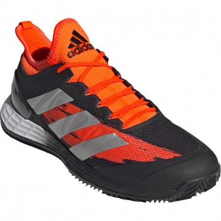 Chaussures ADIDAS Homme ADIZERO UBERSONIC 4 Terre Battue Noir / Rouge AH 2021