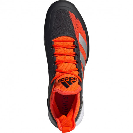 Chaussures ADIDAS Homme ADIZERO UBERSONIC 4 Clay Noir / Rouge PE 2021