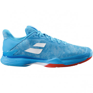 Chaussures BABOLAT Homme JET TERE Terre Battue Bleu / Rouge PE 2021