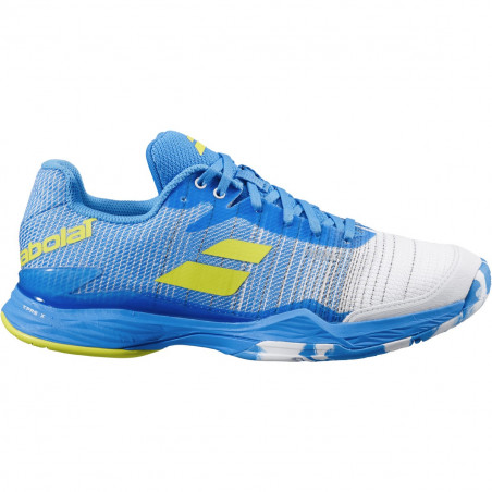 Chaussures BABOLAT Homme Jet Match II AC Bleu / Blanc / Jaune 2020