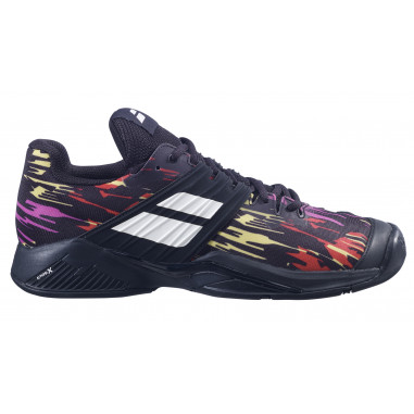 Chaussures BABOLAT Homme PROPULSE FURY Toutes Surfaces Noir / Multicolor PE 2021