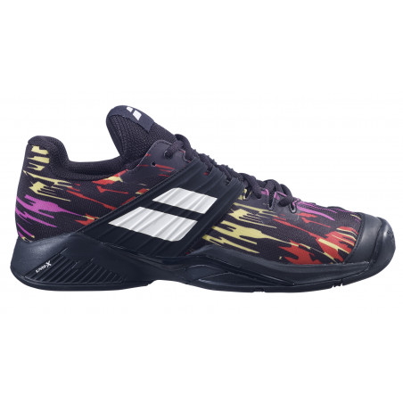 Chaussures BABOLAT Homme PROPULSE FURY Toutes Surfaces Noir / Multicolor PE 2021